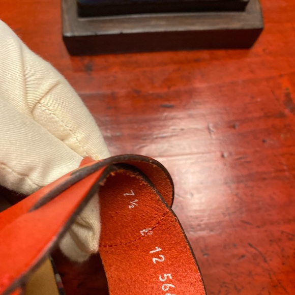 Clergerie 7.5 wedge sandal *RARE* - Picture 3 of 4